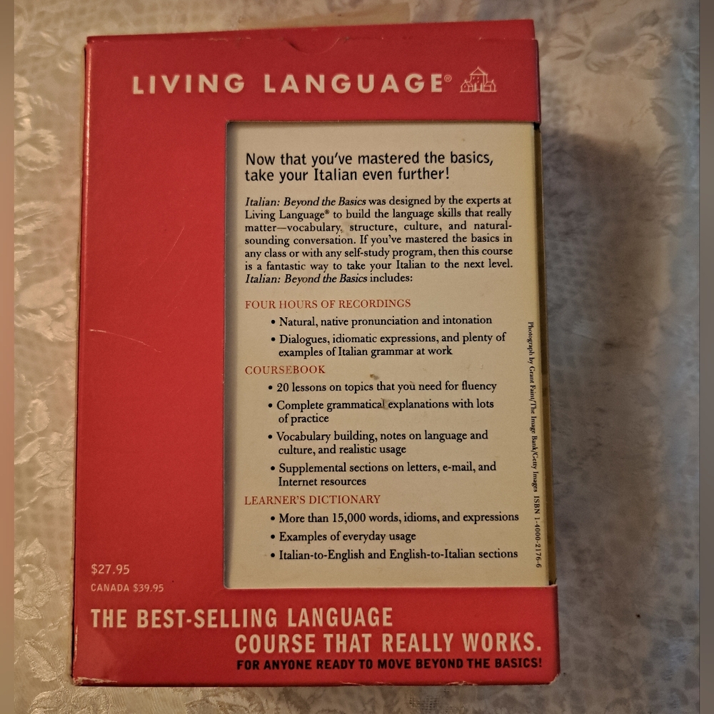 Language Italian Course - Red - Picture 2 of 2
